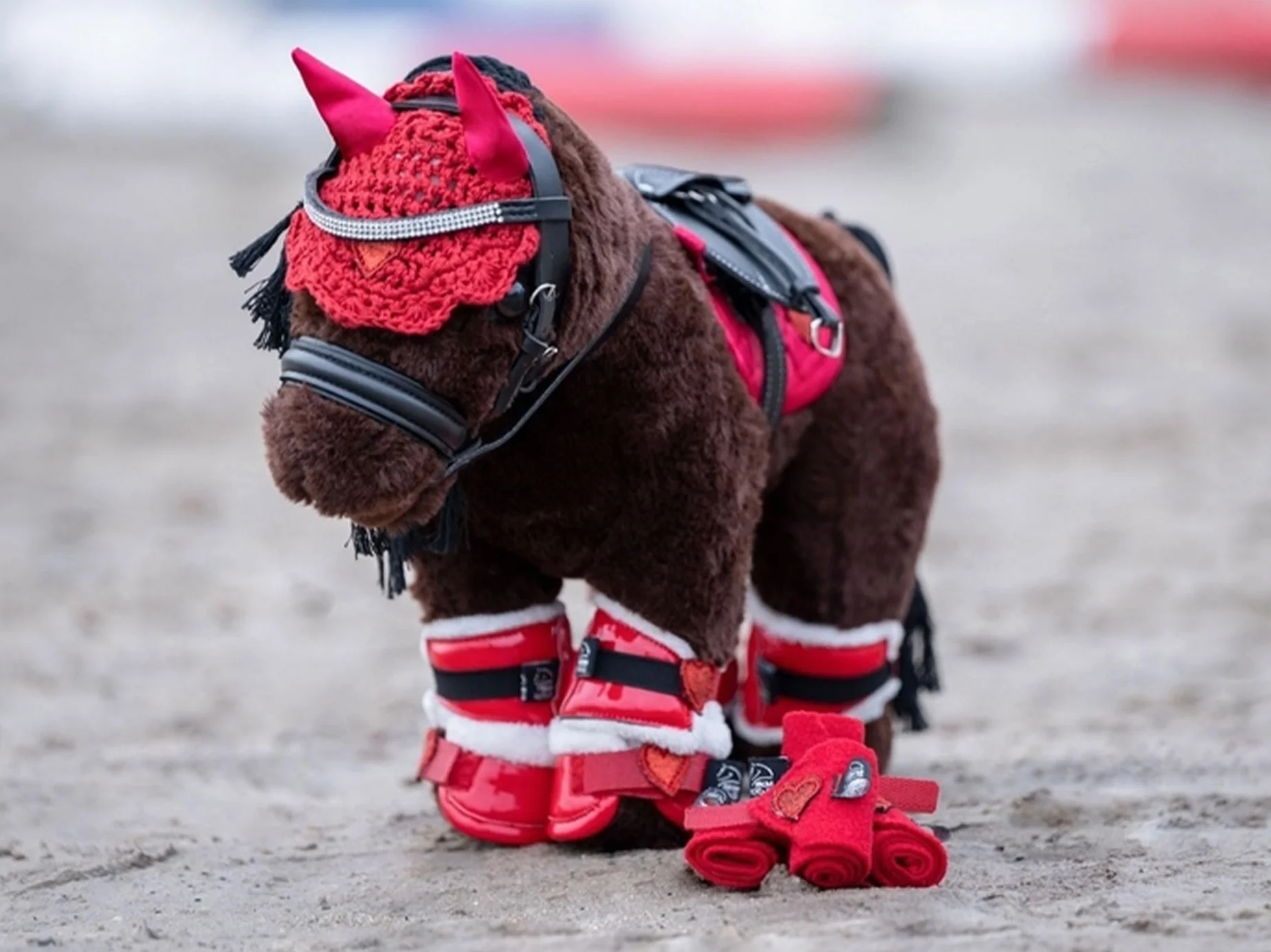 HKM Cuddle Pony Riding Set