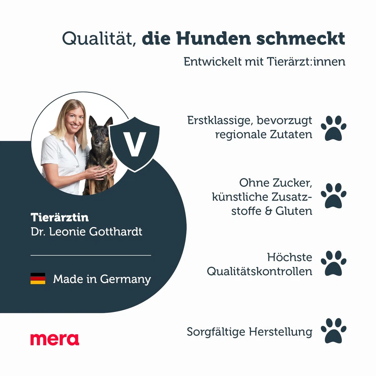 MERA Pure Sensitive Lamm & Reis, Hundefutter trocken für Sensible Hunde, Trockenfutter aus Lamm und Reis, Futter für ausgewachsenen Hund, ohne Weizen und Zucker (12,5 kg)