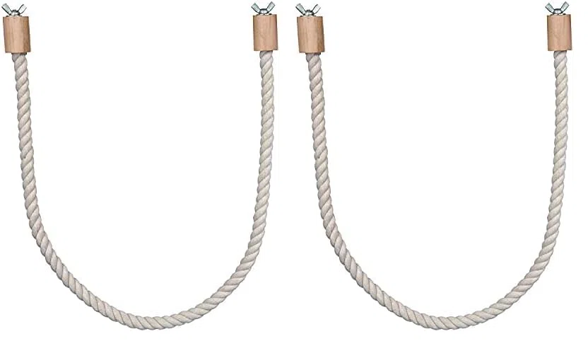 Trixie 51632 Tau-Sitzstange, 66 cm/ø 14 mm, Natur (Packung mit 2)