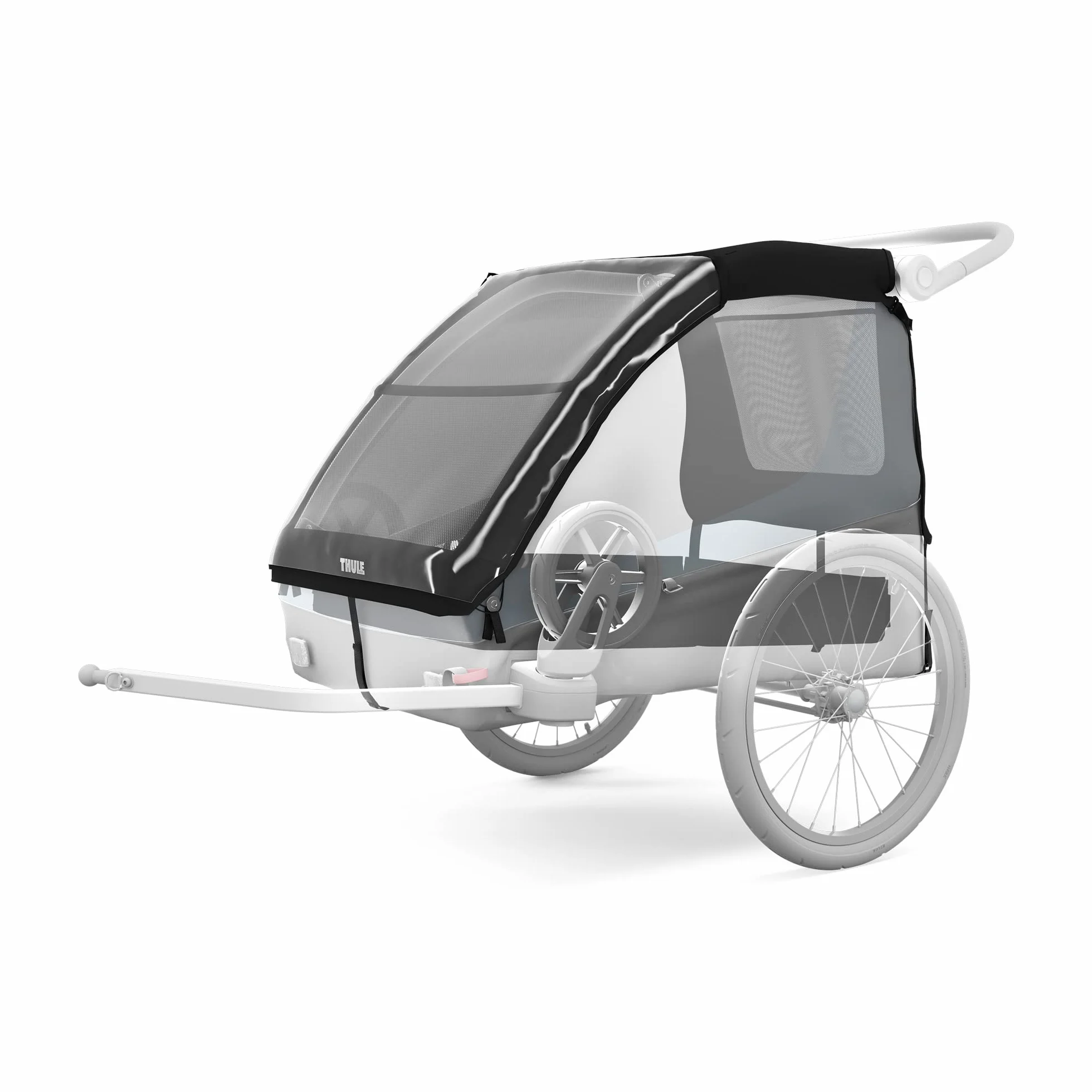 Thule Courier Dog Trailer Kit Hundeanhänger-kit Black, One-Size
