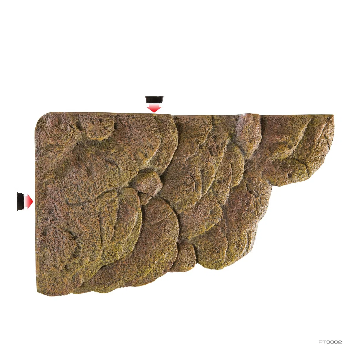 Exo Terra Turtle Bank, magnetische, schwimmende Insel für Schildkröten, ideal für Aqua-Terrarien, groß