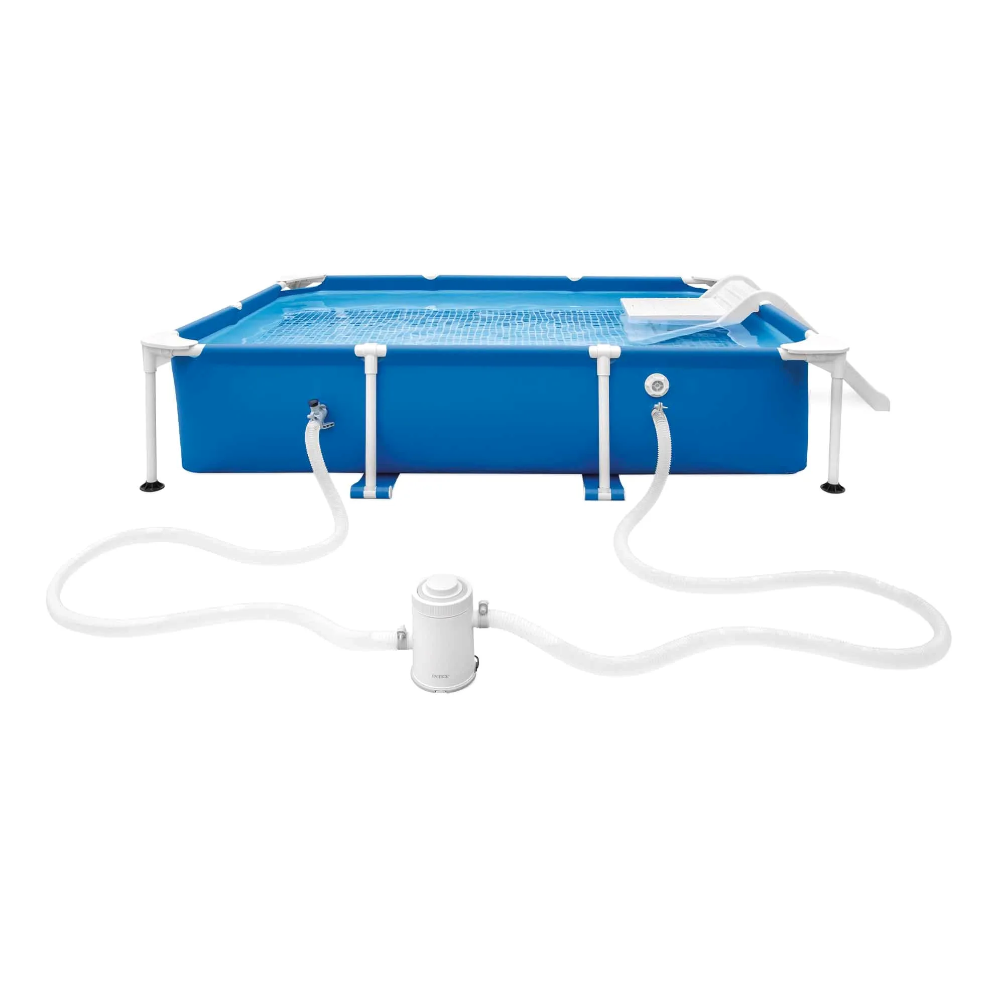 Intex - 48404NP – Pool-Set mit Rohren, Tiere, rechteckig