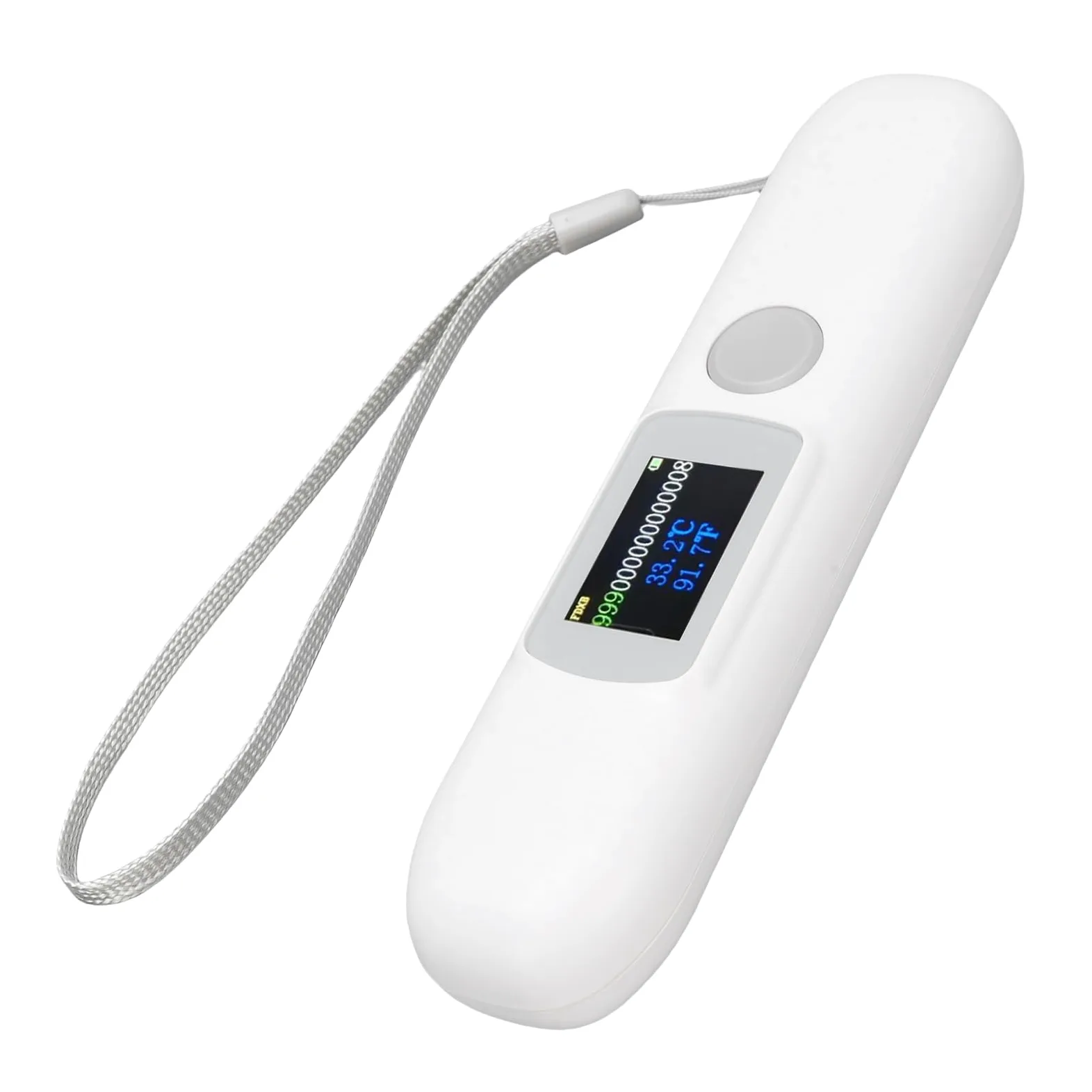RiToEasysports Haustier-Mikrochip-Scanner mit Temperaturüberwachung, Lesegerät für ISO-FDX-B-Chips, Farbdisplay für Tierärzte und Tierhalter