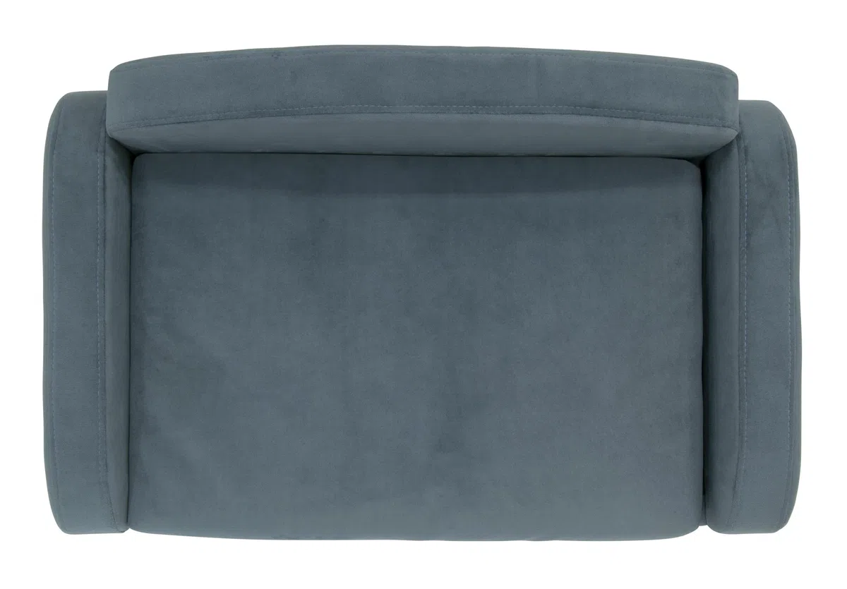 Paws & Purrs Modernes Haustier-Sofa, 80 cm breit, 49,5 cm tief, Liegebett mit tiefer Rückenlehne, Abnehmbarer Matratzenbezug