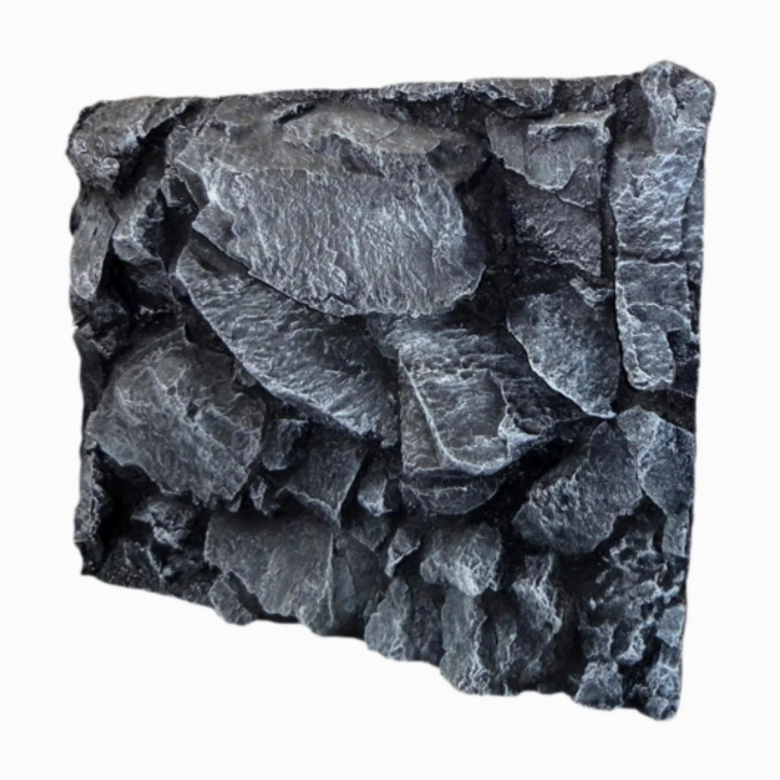 Terrarium Rückwand (60 cm x 45 cm) für EIN ästhetisches Reptilien Terrarium mit realistischer Steinoptik. Diese Steinsimulationsplatte eignet Sich ideal für Bartagamen und andere Schildkröten.