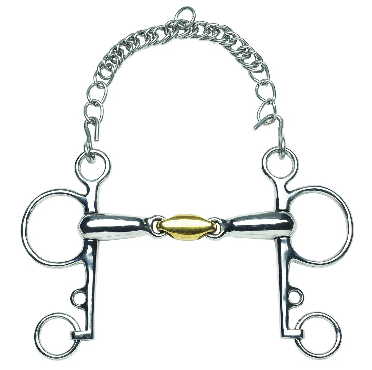 EKKIA Feeling 604662 Anatomische Kurzwangen Pelham Bit, Unisex, 604662