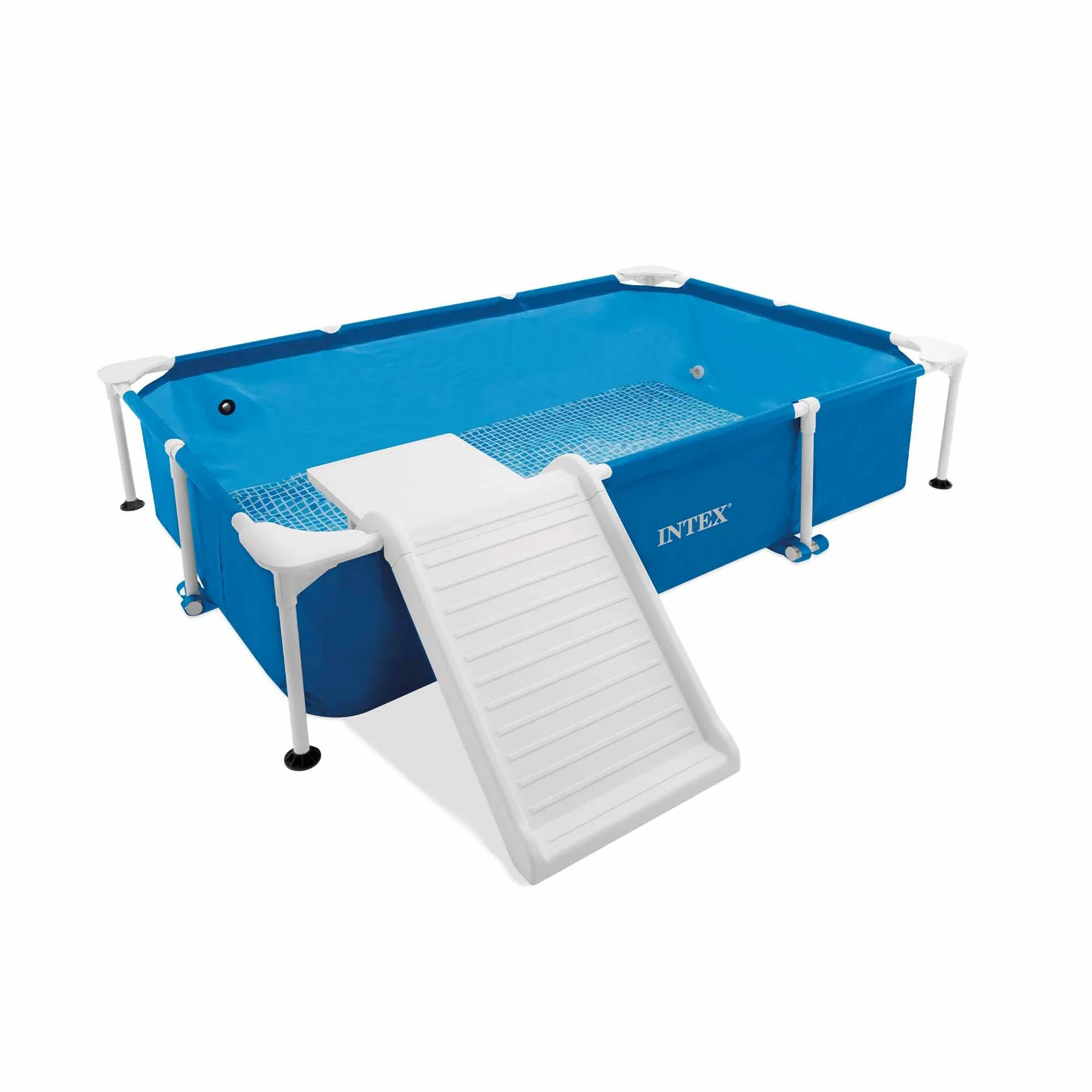 Intex - 48404NP – Pool-Set mit Rohren, Tiere, rechteckig