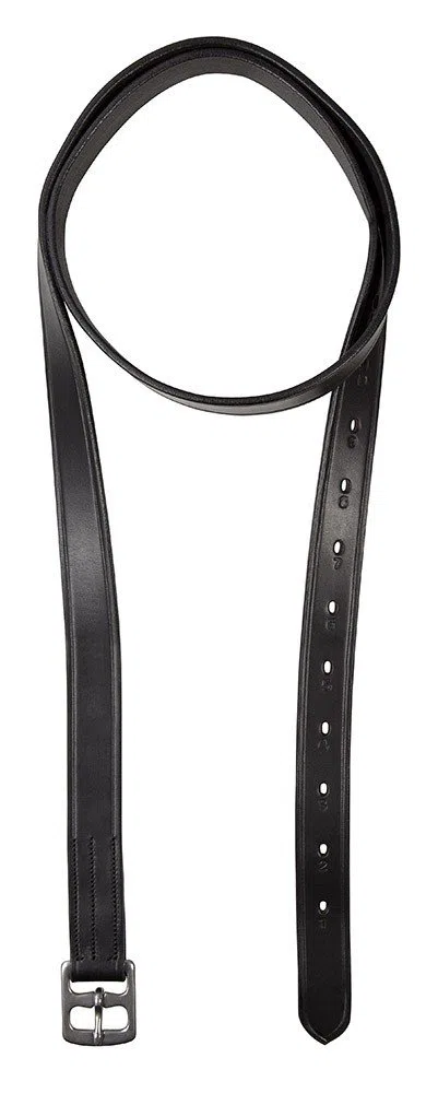 PFIFF Leder-Steigbügelriemen, schwarz 140cm