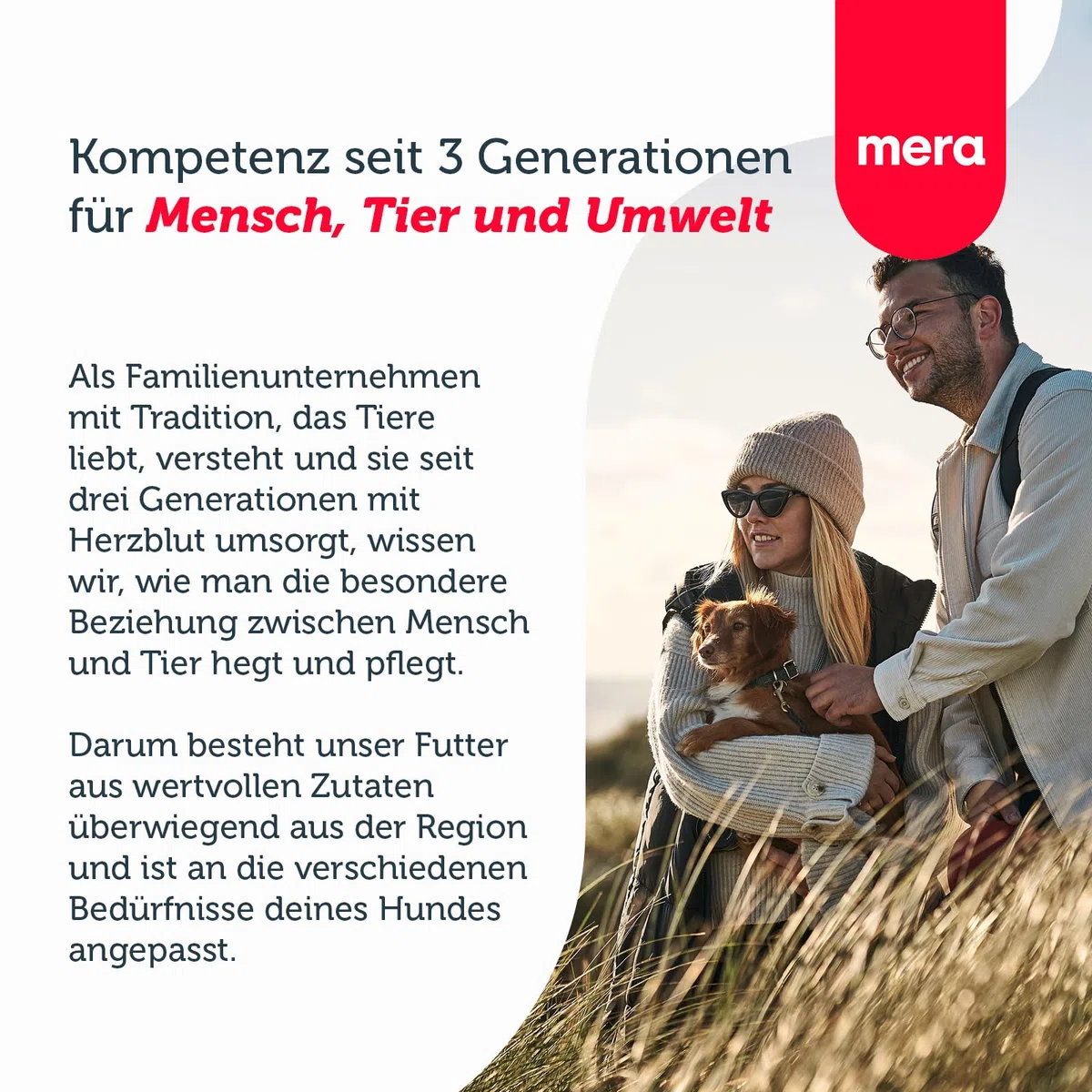 MERA Pure Sensitive Lamm & Reis, Hundefutter trocken für Sensible Hunde, Trockenfutter aus Lamm und Reis, Futter für ausgewachsenen Hund, ohne Weizen und Zucker (12,5 kg)