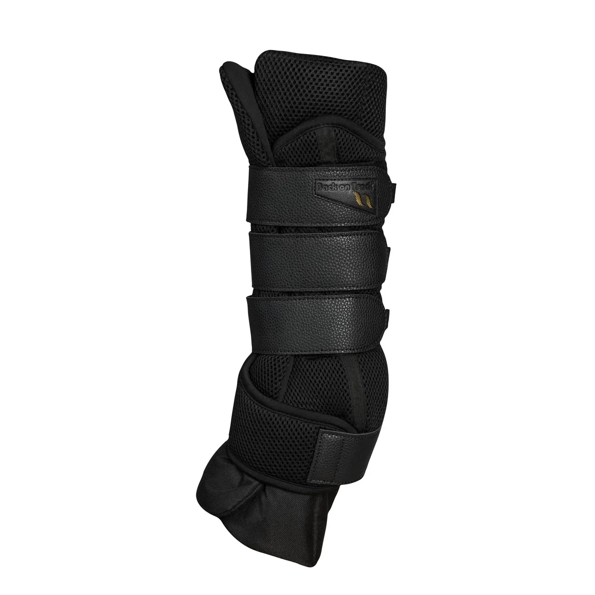 Back on Track® Airflow Stallgamaschen mit Verstärkung | Atmungsaktiv | Farbe: Schwarz (S)
