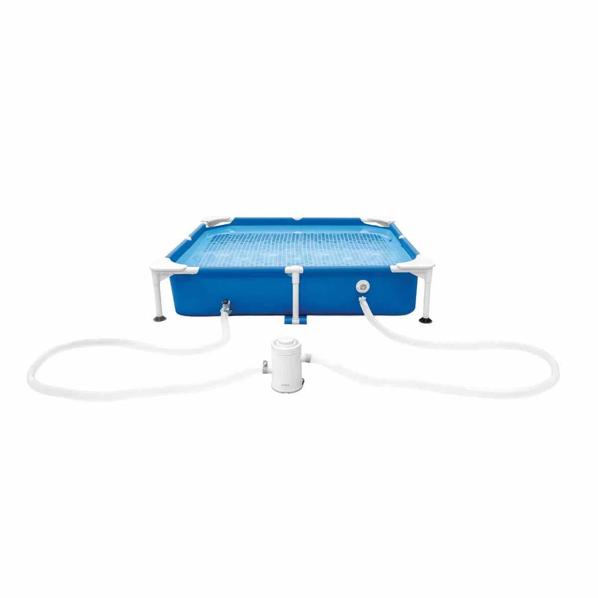 Intex - 48402NP – Pool-Set mit röhrenförmigen Tieren, quadratisch