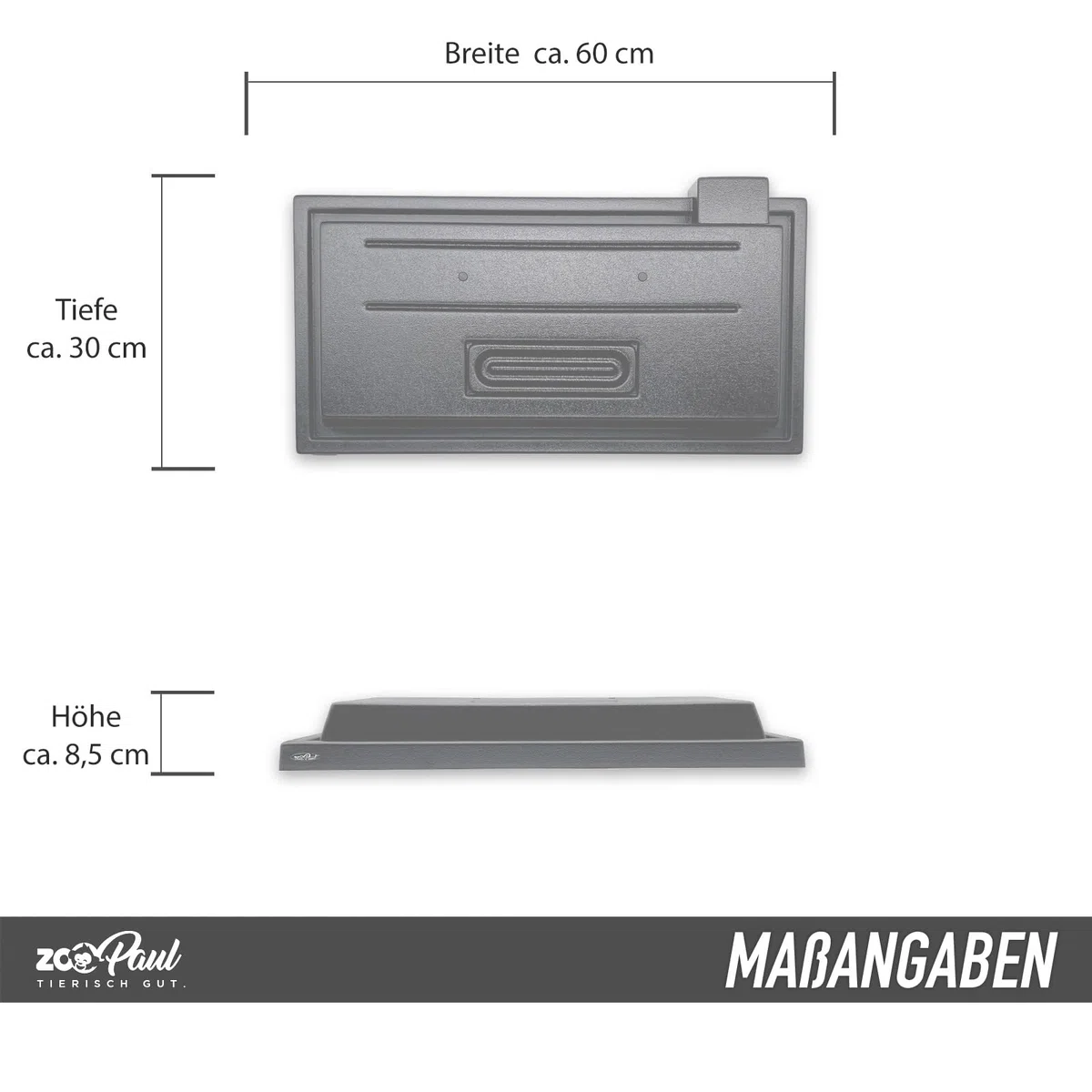 ZooPaul MLineLEDAbdeckung (60x30cm LED weiß)