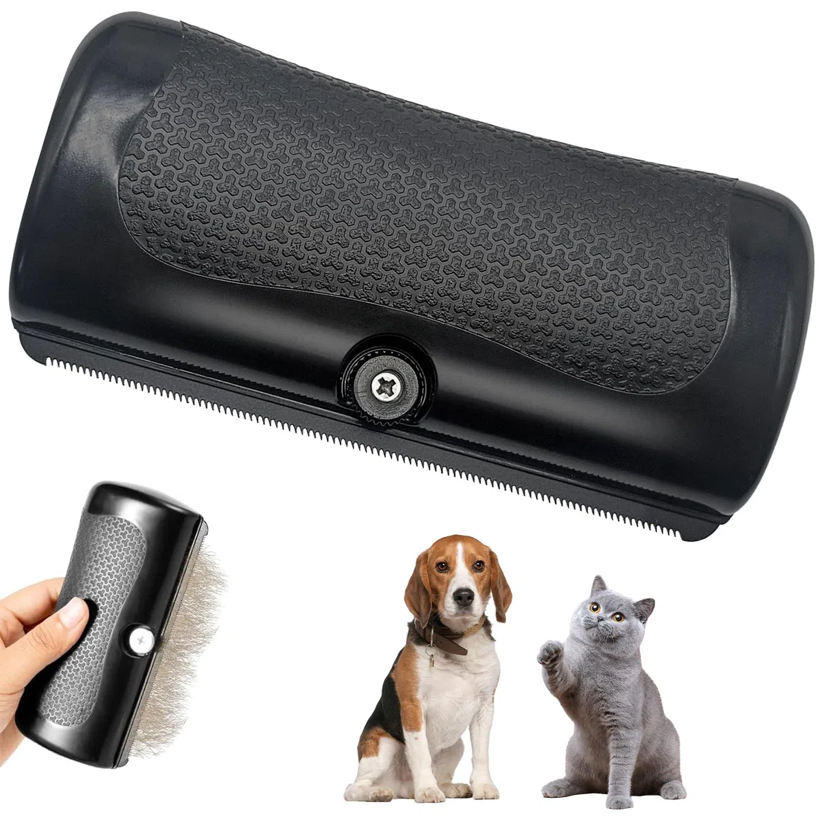 Pet Care Brush - Hundebürste - Fellwunder Bürste Hund - Deshedding Bürste für Hunde & Katzen - Haustierpflegebürste - Effiziente Haarentfernung und Pflege für kurzhaarige Haustiere
