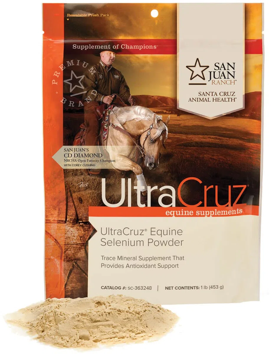 UltraCruz Selenhefe für Pferde; 450 g, Pulver, sc-363248